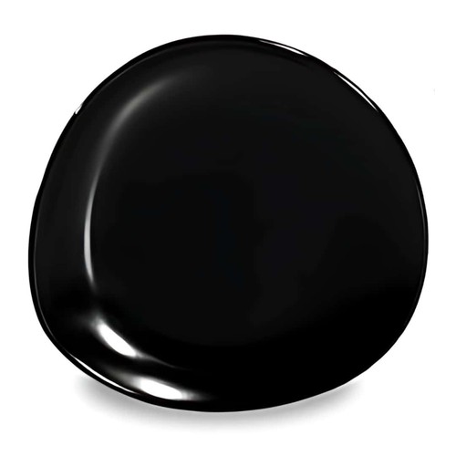 Bol mélamine noire rond - en,